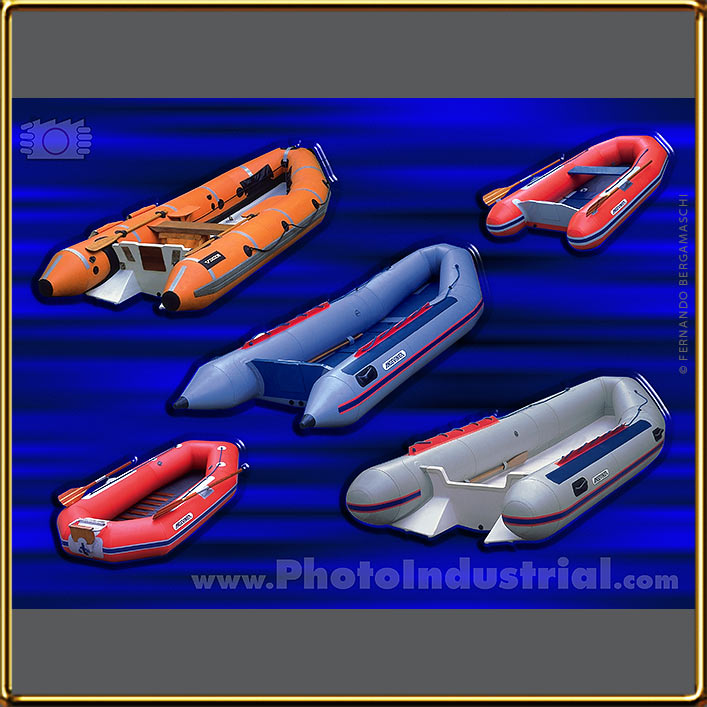 Inflatable boats photos made for Angeviniere do Brasil